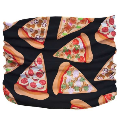 Red,Black - Pizza Luva Pup Scruff - Large