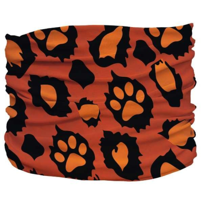 Orange - Leopawd Skin Pup Scruff - 3XL