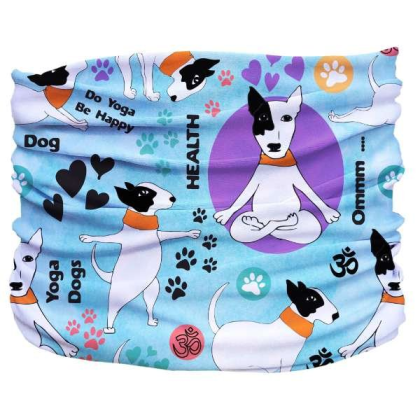 Blue,Purple - Yogadog Pup Scruff - Large