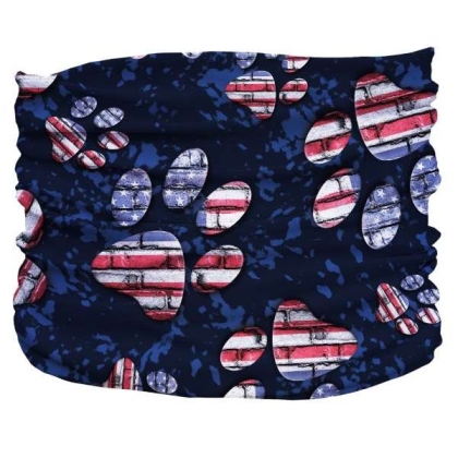 Red,White,Blue - Patriotic Pup Pup Scruff - Large