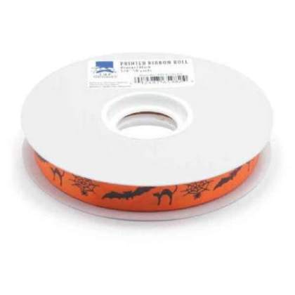 Halloween - 50-Yard Printed Ribbon Rolls - 50 Yards