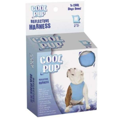 Blue - Cool Pup Reflective Harnesses  - Medium