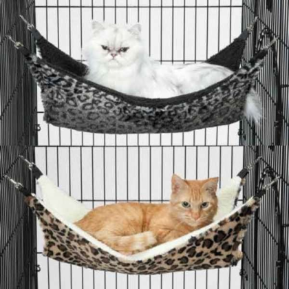 Silver - PS ThermaPet Cat Cage Hammock Silver