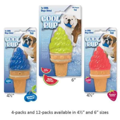 Green - Cool Pup Toy Mini IceCream Cone - Mini