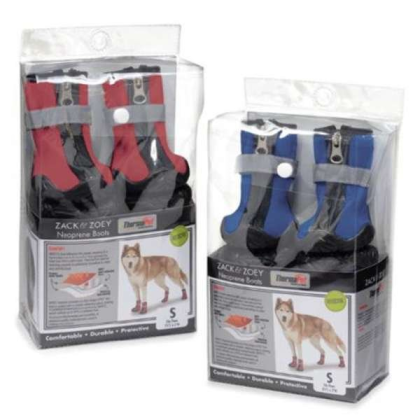 Blue - ZZ ThermaPet Neoprene Boot  - Large