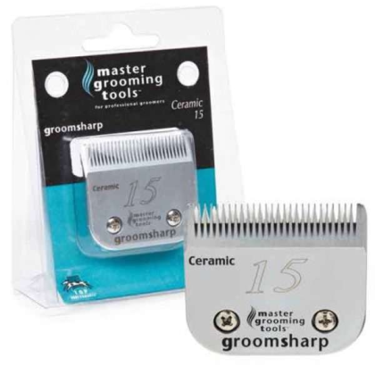 Chrome - MG GroomSharp Ceramic Blade 15 - Blade 15