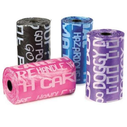 Grafitti - Clean Go Pet Waste Bags 8 Rolls Grafitti