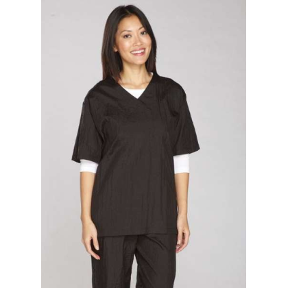 Black - TP V-Neck Grooming Smock  - Small