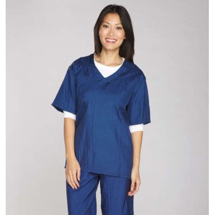 Blue - TP V-Neck Grooming Smock  - Small