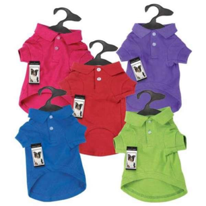 Blue - Zack & Zoey Polo Shirt  - Xsmall