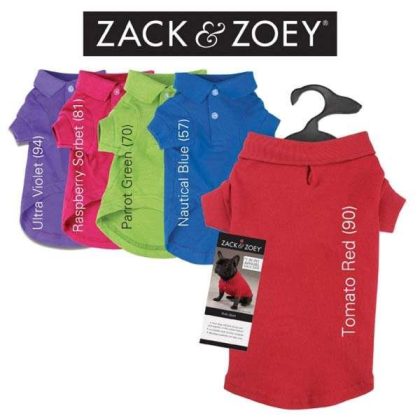 Red - Zack & Zoey Polo Shirt  - Xsmall