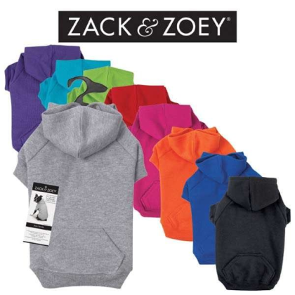 Dark Blue - Zack & Zoey Basic Hoodie  - Large