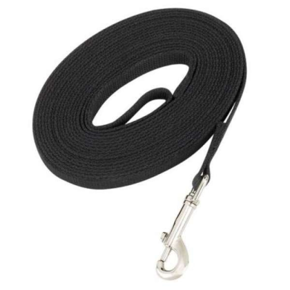 Black - Guardian Gear Cotton Web Training Lead  - 15ft