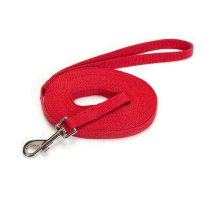 Red - Guardian Gear Cotton Web Training Lead  - 20ft