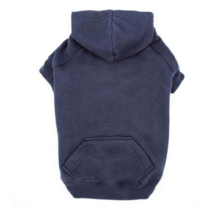 Blue - Casual Canine Basic Hoodie  - Medium