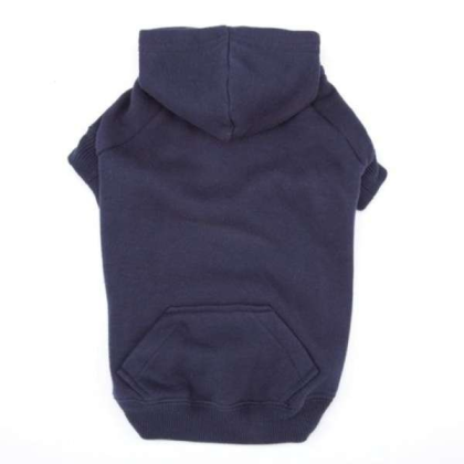 Blue - Casual Canine Basic Hoodie  - Small