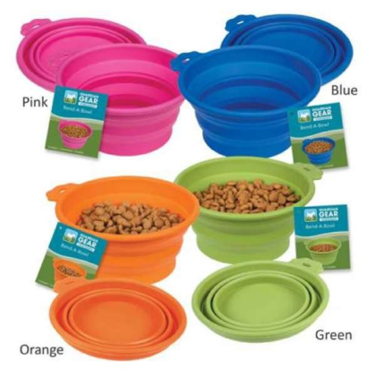 Orange - GG Bend-A-Bowl  - Medium