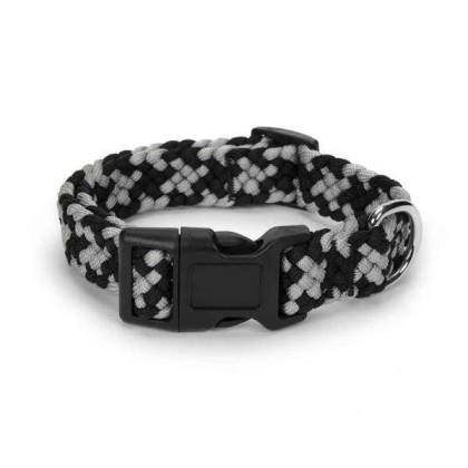 Black - GG Braided Rope Collar - Medium