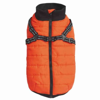 Orange - GG Polar Excursion Harness Coat - Large