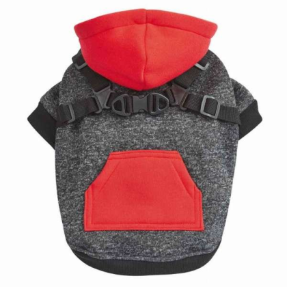 Red - GG Harness Hoodie - Large