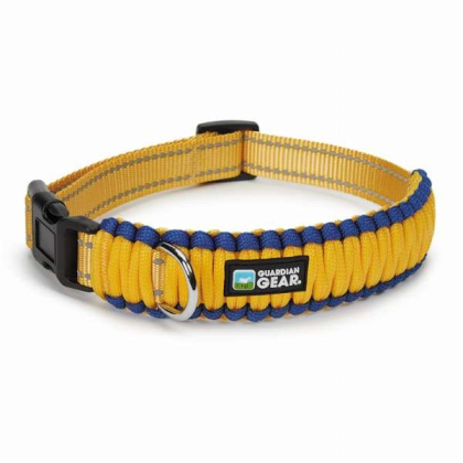 Yellow - GG Reflective Paracord Collar - Medium