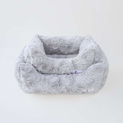 Silver - Bella Dog Bed - Large