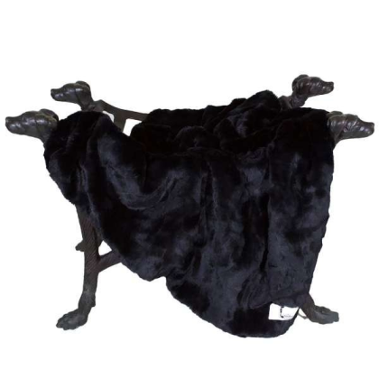 Black - Bella Dog Blanket - Small