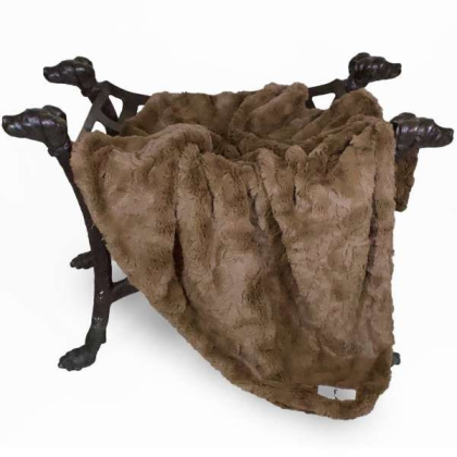 Mocha - Bella Dog Blanket - Large