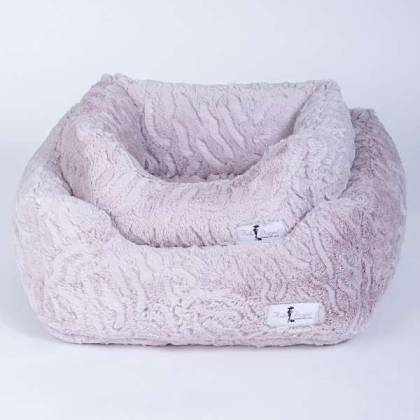 Pink Ice - Cuddle Dog Bed - Large