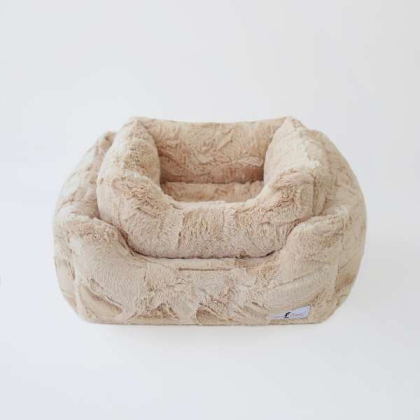 Sand - Luxe Dog Bed - Small