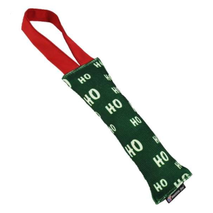 Green/White - HO HO Hose Dog Toy 8\