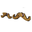 Tan/Chocolate - Dapper Dog Toy - Medium - Medium