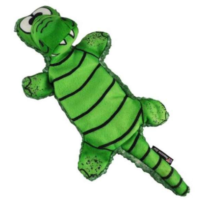 Green - Allie Gator Dog Toy