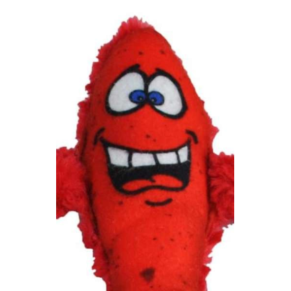 Red - Larry Lobster Dog Toy