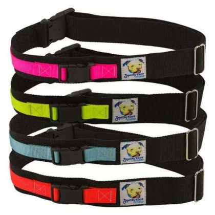 Neon Yellow - Hands Free Dog Leash Belt - Medium-Large