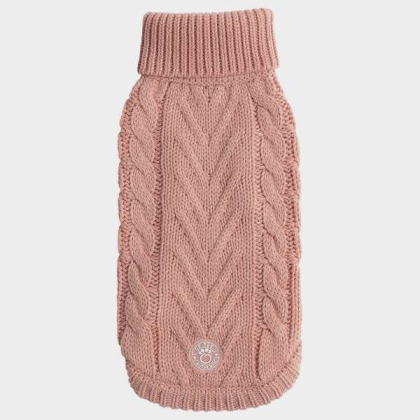 Pink - GF Pet Chalet Dog Sweater  - 3XS