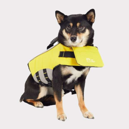 Yellow - GF Pet Life Vest  - Medium