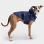 Navy - GF Pet Reversible ElastoFit Raincoat  - 2XS