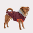 Burgundy - GF Pet  Winter Sailor Parka  - 3XL