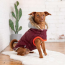 Burgundy - GF Pet  Winter Sailor Parka  - 3XL