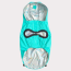 Neon Aqua - GF Pet Reversible Raincoat  - 2XL