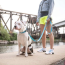 Neon Blue - GF Pet  Reflective Collar - Medium