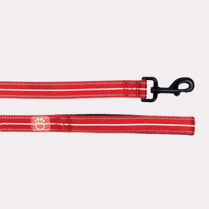 Red - GF Pet  Reflective Leash - XS/Small