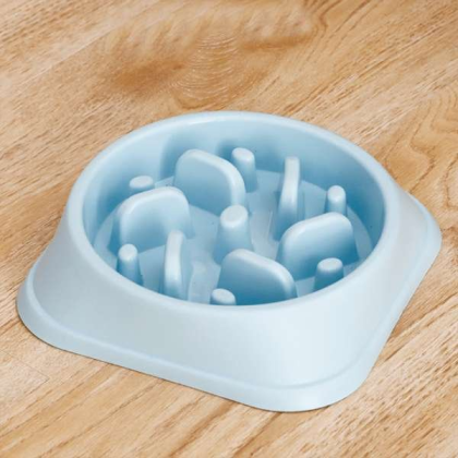 Blue - Slow Feeder Dog Bowl