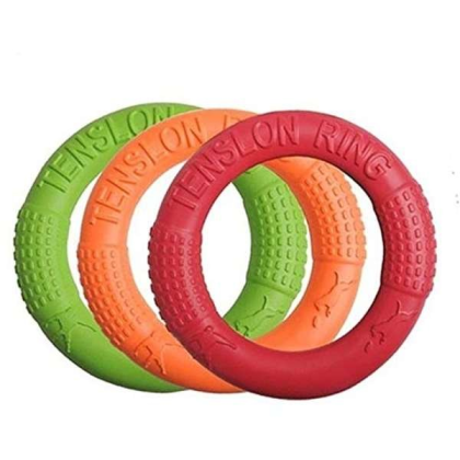 Green - Dog Ring Toy