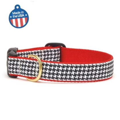 Houndstooth - Houndstooth Collar or Leash - 4\' Narrow