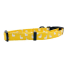 Llama Yellow - Cutie Ties Fun Design Dog Collar - Large