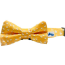 Llama Yellow - Cutie Ties Fun Design Dog Collar - Small