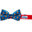 Red - Cutie Ties Fun Design Dog Collar - Medium