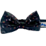 Black - Cutie Ties Fun Design Dog Collar - Medium